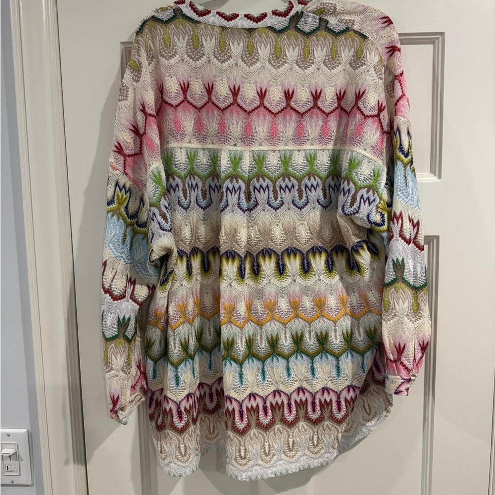 Missoni Multicolor Patterned Blouse - image 5